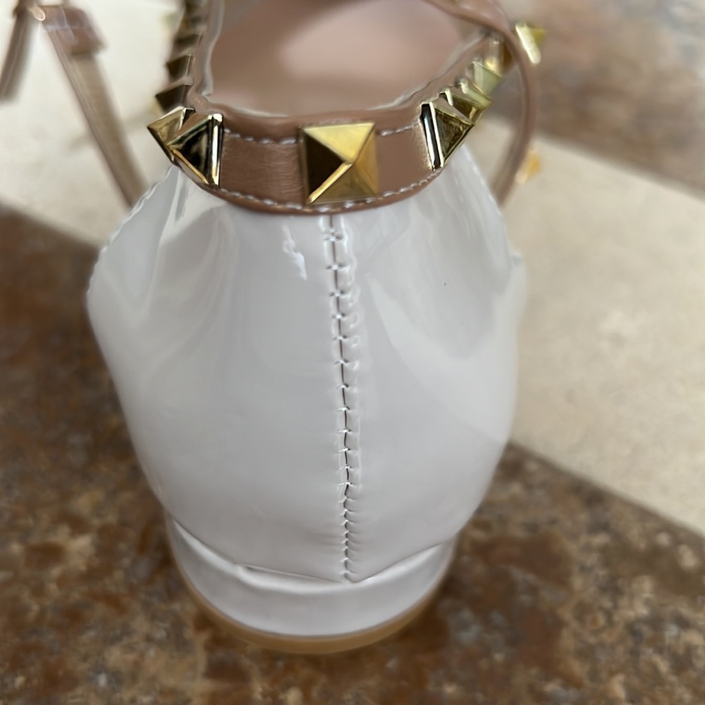 SEXY ROCKSTUD POINTED SANDALS - Picture 6 of 7